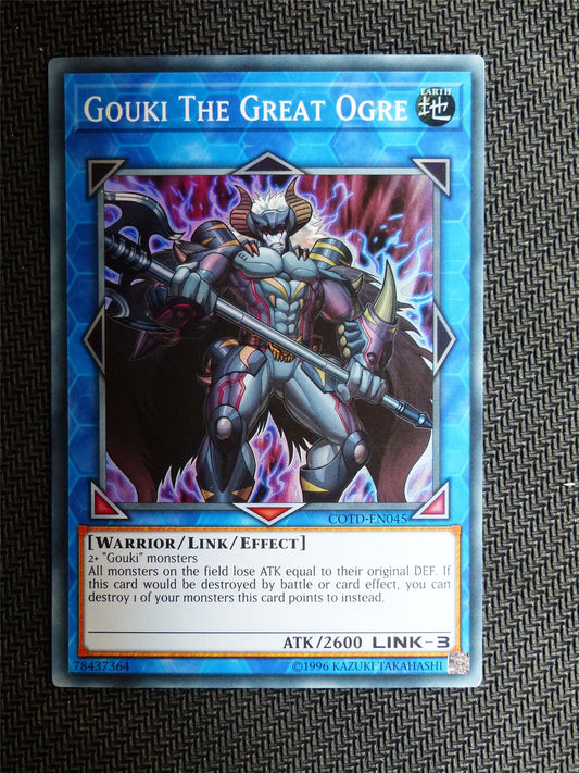 Gouki The Great Ogre - COTD - Super Rare - Yugioh Card # 1C38