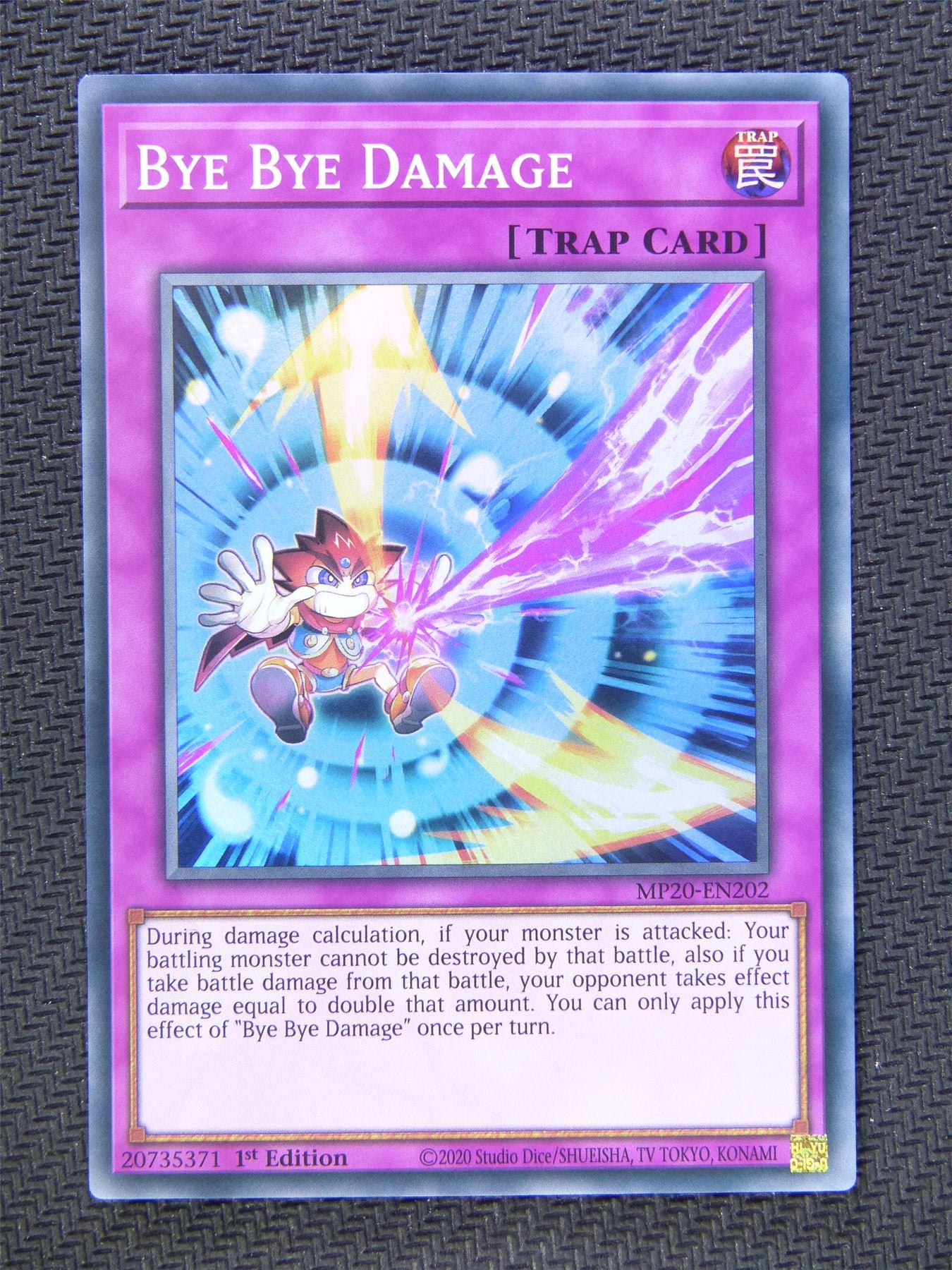 Bye Bye Damage MP20 Super Rare - Yugioh Cards #5DH