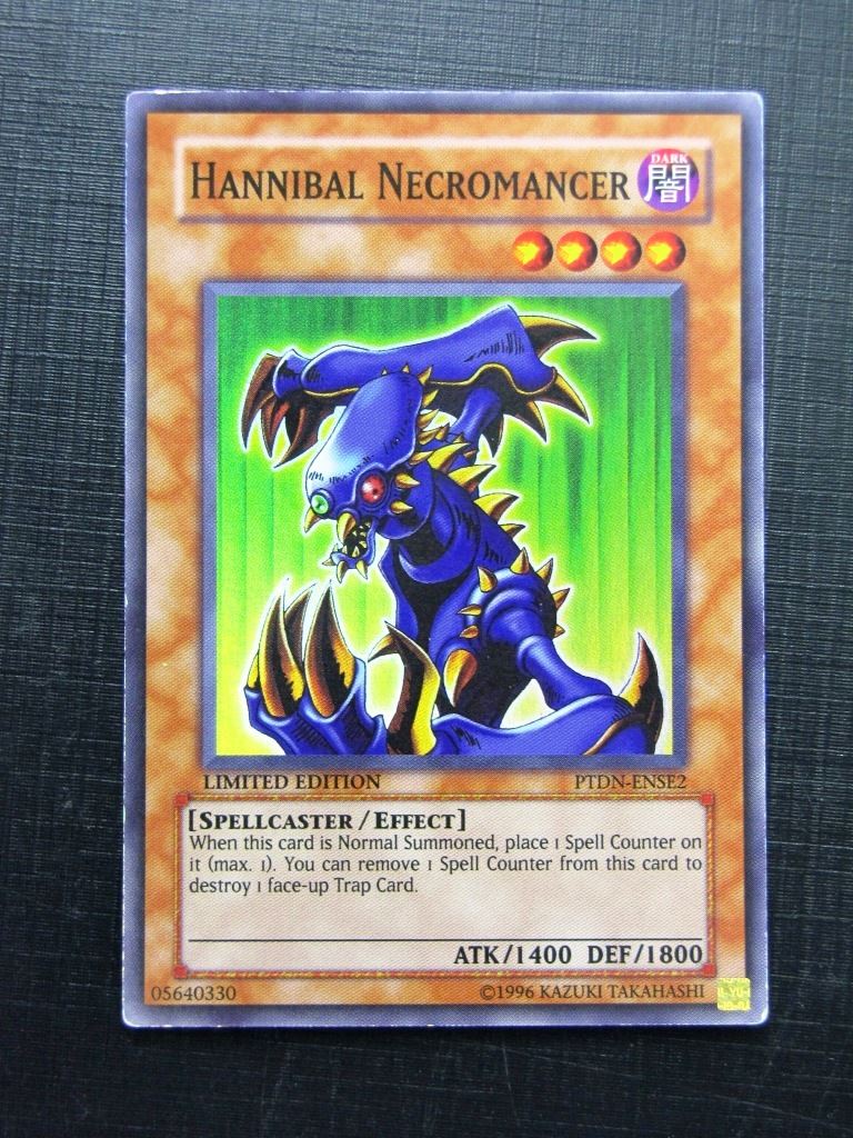 Yugioh Cards: HANNIBAL NECROMANCER PTDN SUPER RARE # 28J57