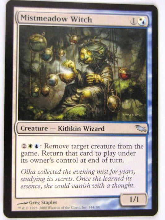 MTG Magic: the Gathering Cards: MISTMEADOW WITCH: SHM