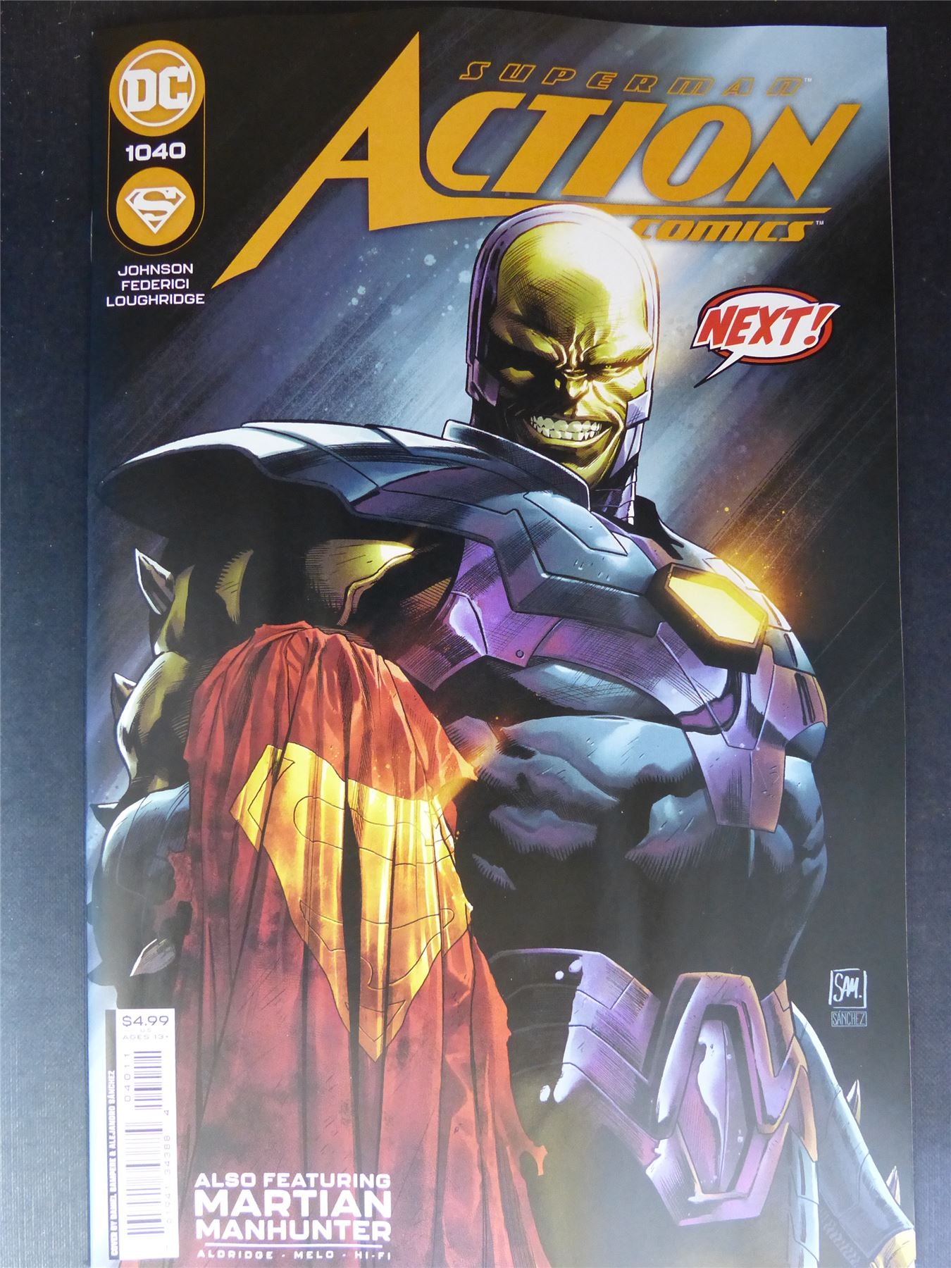 SUPERMAN: Action Comics #1040 - Apr 2022 - DC Comic #7C3