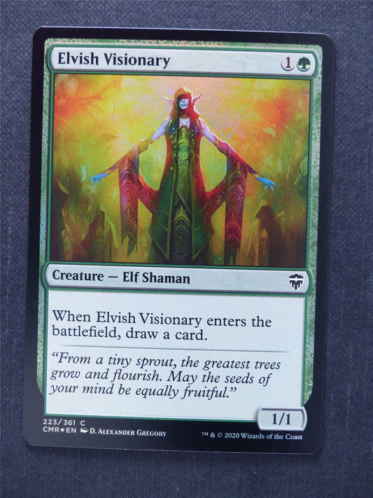Elvish Visionary Foil - Commander Legends #OR