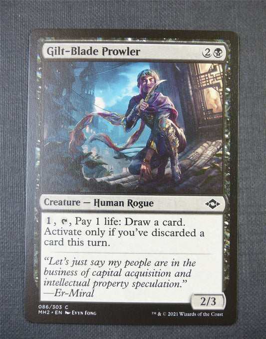 Gilt Blade Prowler - Mtg Card #50W