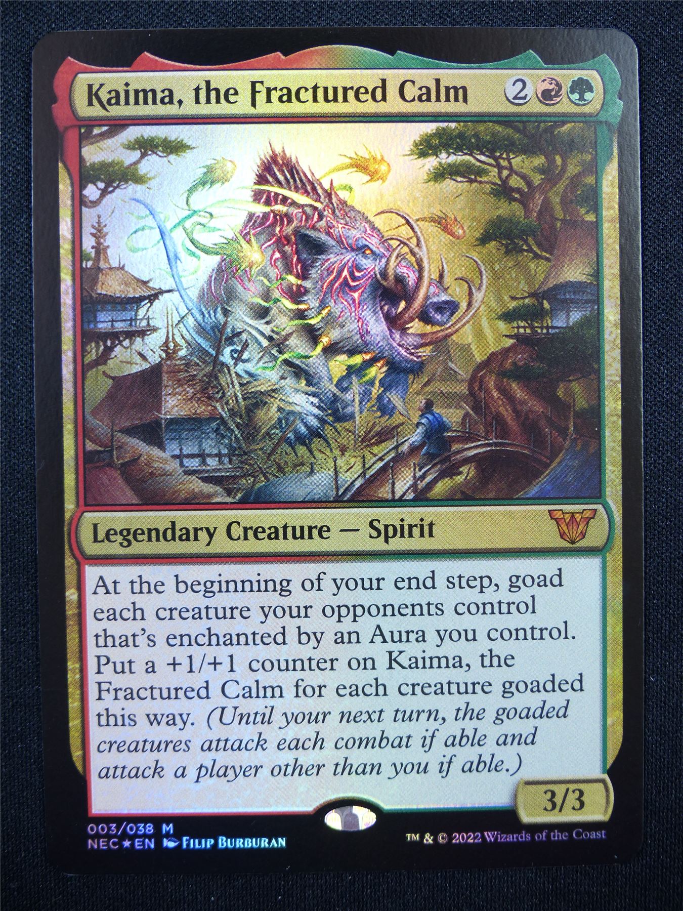 Kaima the Fractured Calm Foil - Mtg Cards #8Z