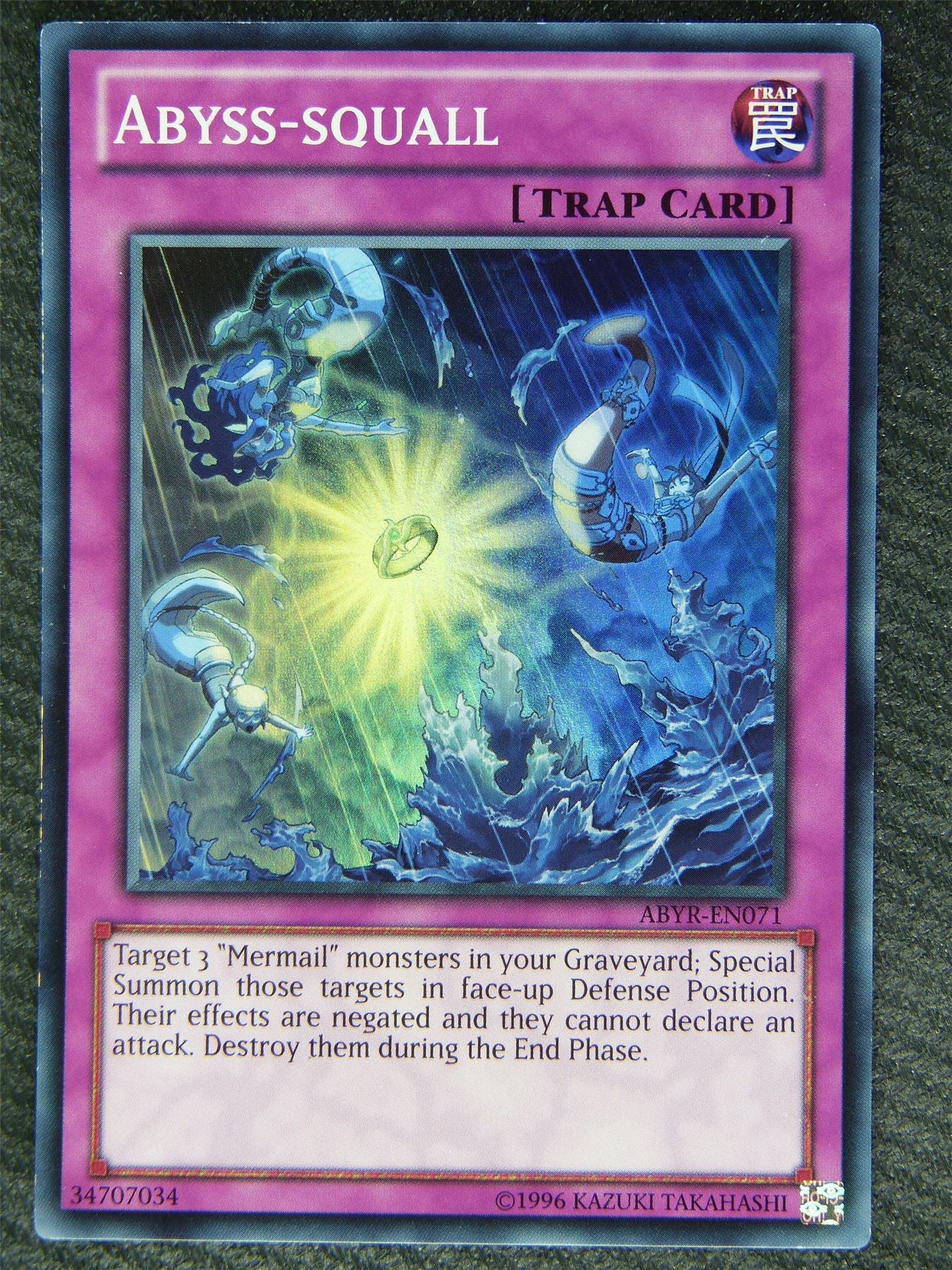 Abyss-Squall ABYR Super Rare - Yugioh Card #837