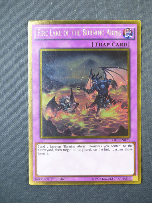 Fire Lake of the Burning Abyss - Yugioh Card #9K6