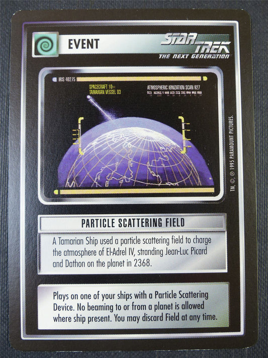 Particle Scattering Field - NG - Star Trek Card #668