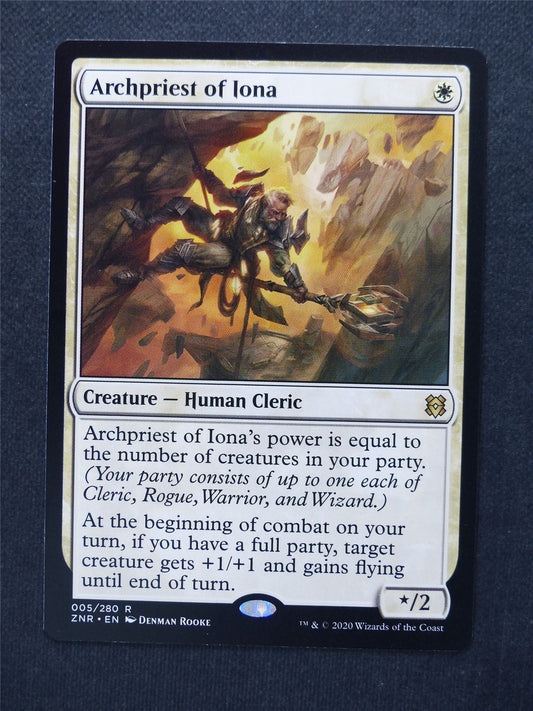 Archpriest of Iona - Mtg Magic Cards #8R