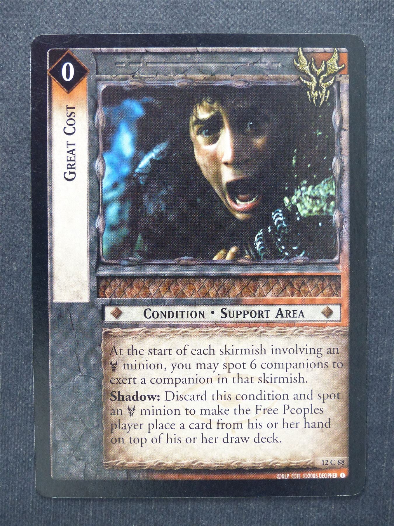 Great Cost 12 C 88 - LotR Cards #LR