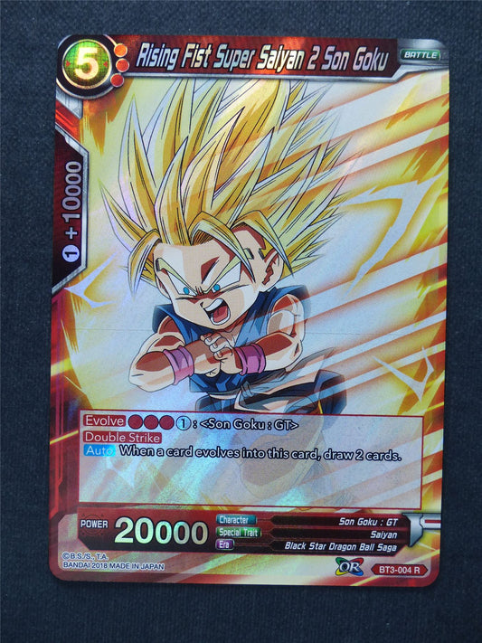 Rising Fisty Super Saiyan 2 Son Goku - Dragon Ball Super Cards #2Z