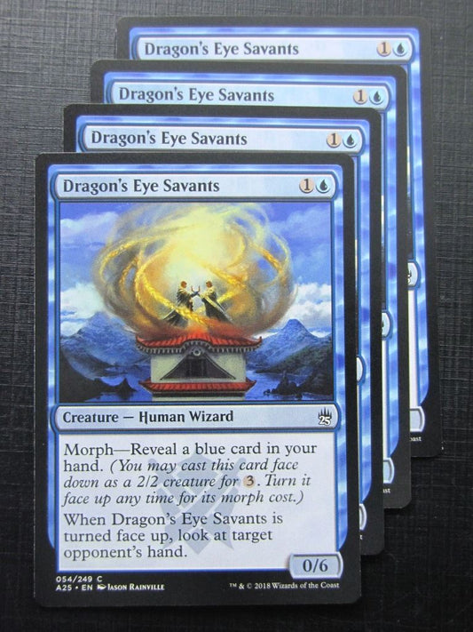 Dragon's Eye Savants x4 - Masters 25 - Mtg Card # 10B48