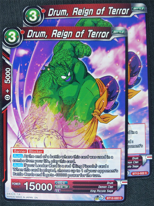 Drum Reign of Terror x2 #PU