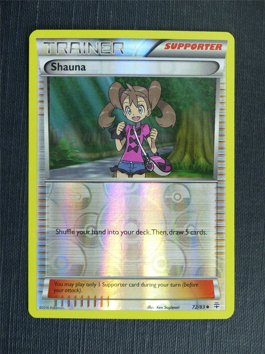 Shauna 72/83 Reverse Holo - Pokemon Cards #1XJ