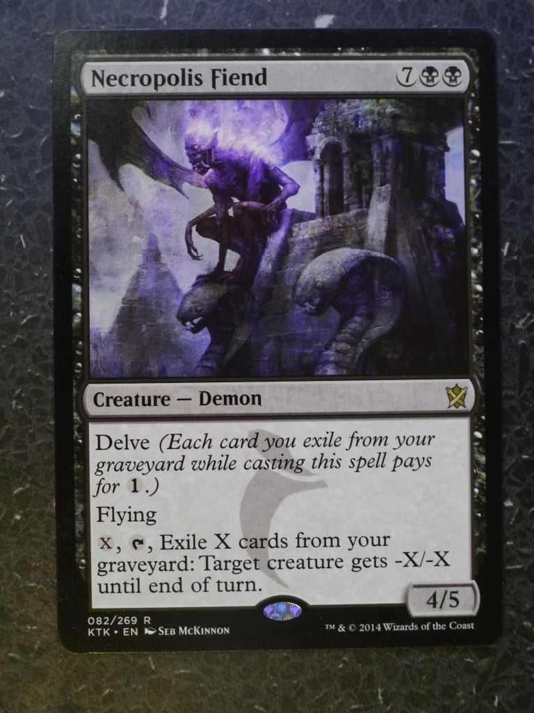 MTG Magic Cards: NECROPOLIS FIEND # 6E72