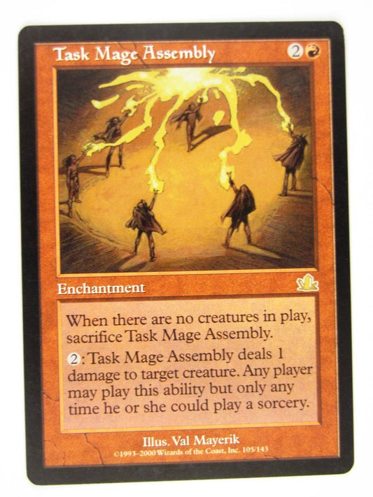 Mtg - TASK MAGE ASSEMBLY - Played Rare