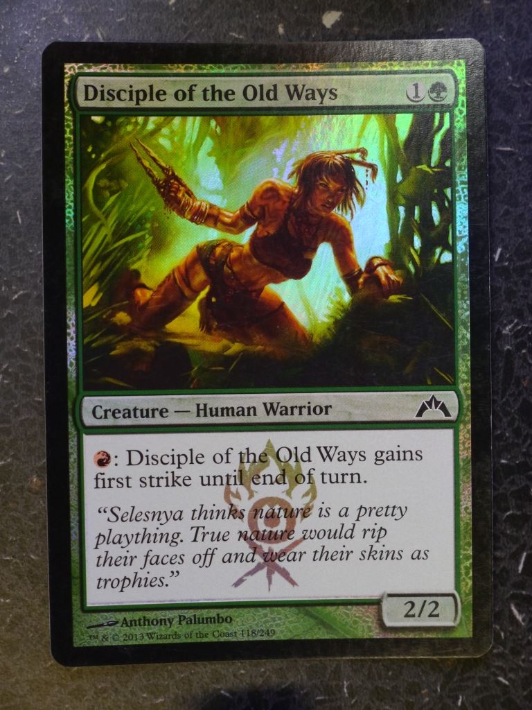 MTG Cards: DESCIPLE OF THE OLD WAYS FOIL # 5B32
