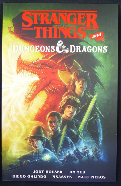 STRANGER Things and Dungeons & Dragons - Dark Horse Graphic Softback #VL