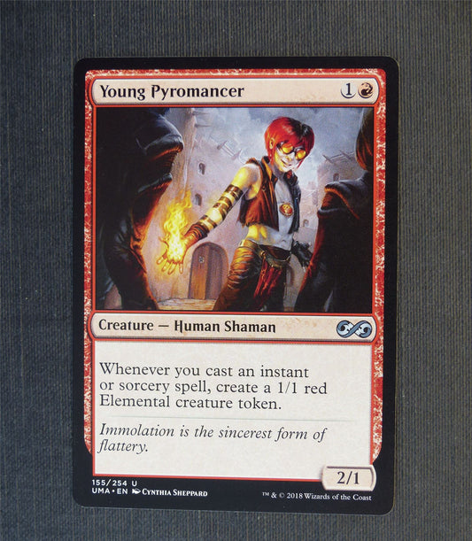 Young Pyromancer - Mtg Magic Cards #4TI