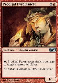 Mtg Magic Card: M10 : Prodigal Pyromancer