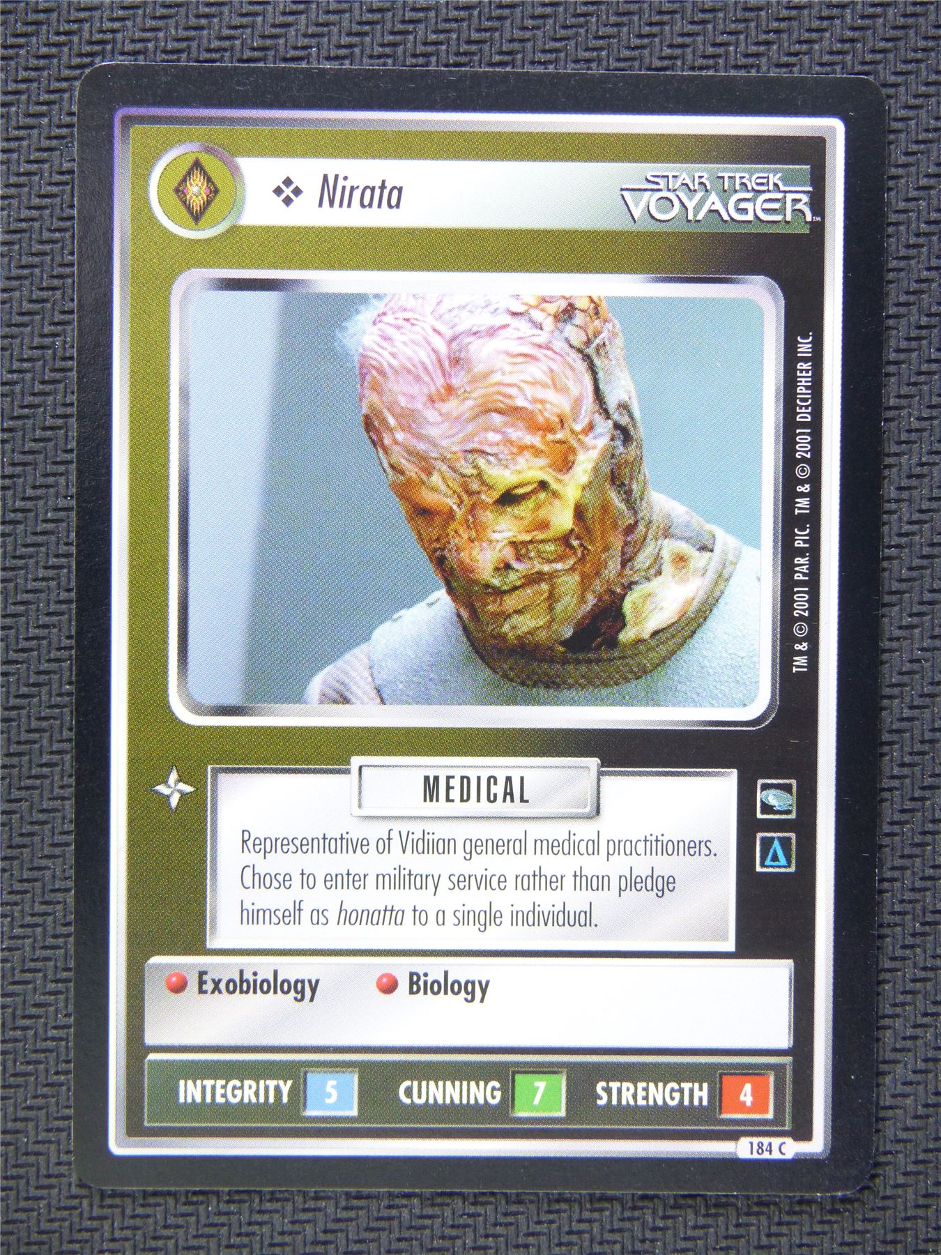 Nirata Black Border - Star Trek CCG Voyager #51X