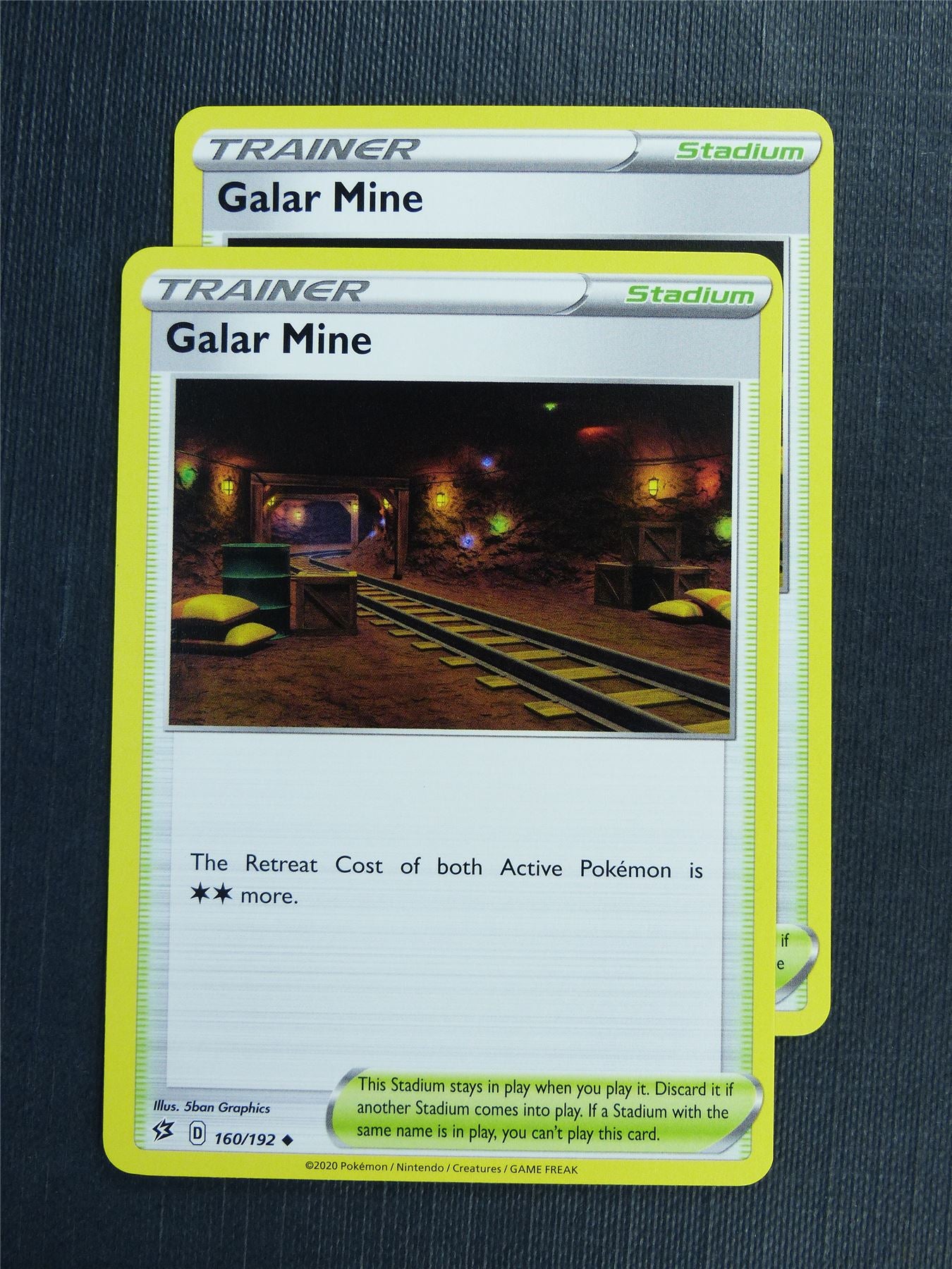 Galar Mine 160/192 x2  - RCL - Pokemon Card #3KC