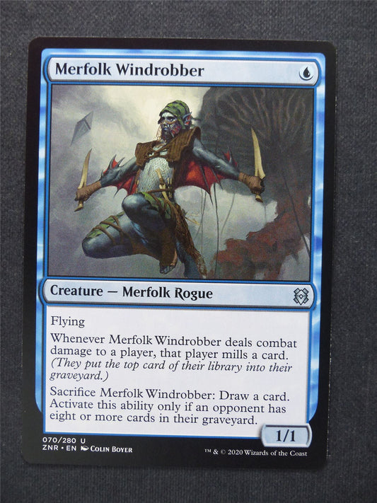 Merfolk Windrobber - Mtg Magic Cards #97