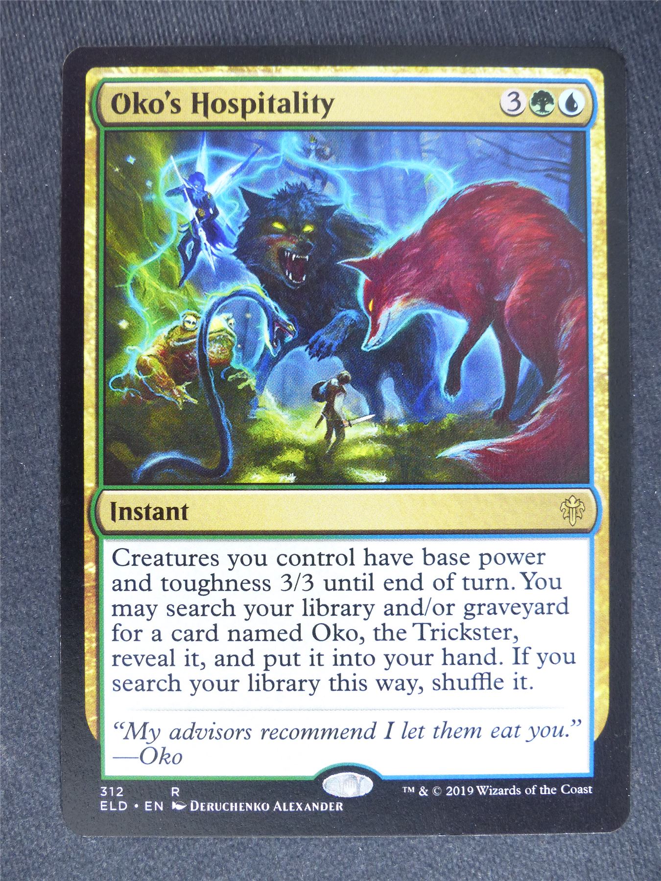 Oko's Hospitality - Mtg Mgic Cards #UJ