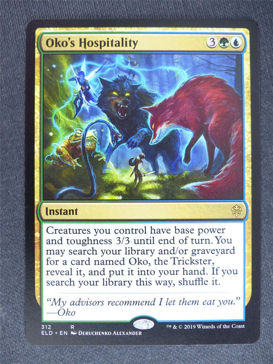 Oko's Hospitality - Mtg Mgic Cards #UJ