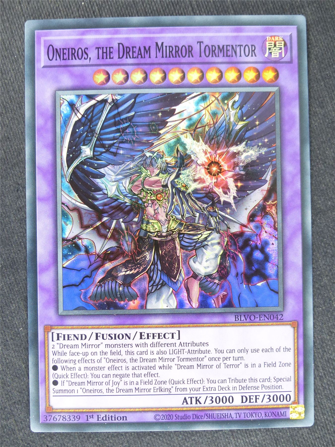 Oneiros the Dream Mirror Tormentor Super Rare - Yugioh Cards #WM