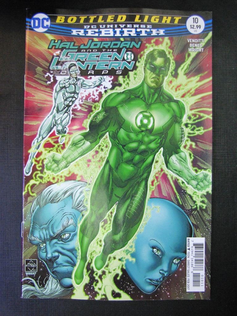 DC Comics: HAL JORDAN AND THE GREEN LANTERN COPRS #10 FEBRUARY 2017 # 22F34