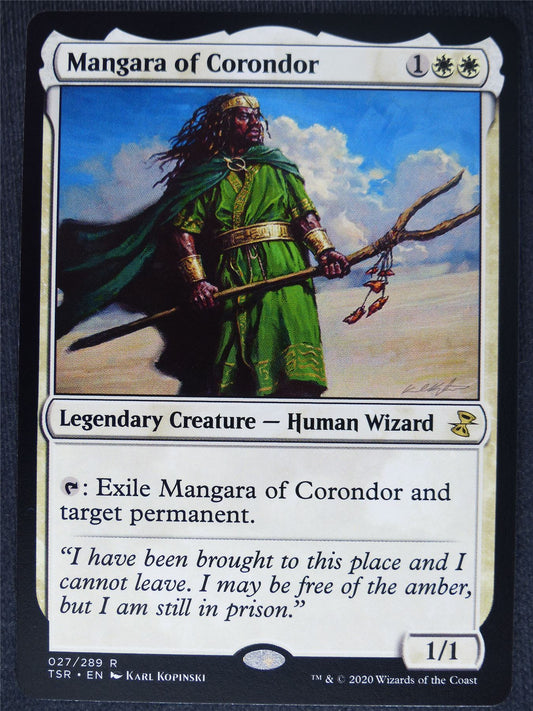 Mangara of Corondor - Remastered - Mtg Magic Cards #KM