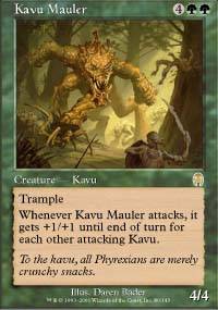 Mtg: Kavu Mauler : Apocalypse