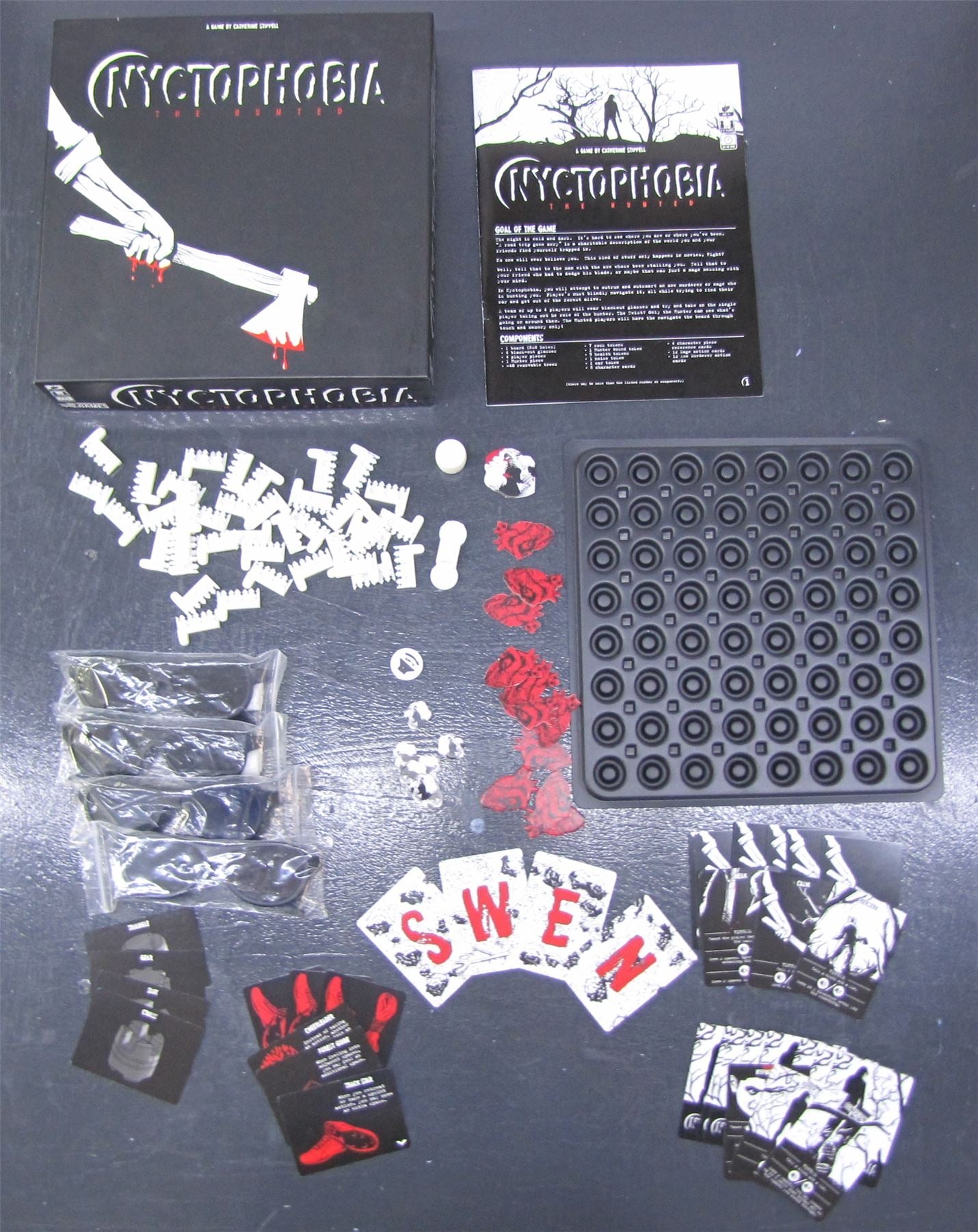 Nyctophobia - The Hunted - Board Game #IF