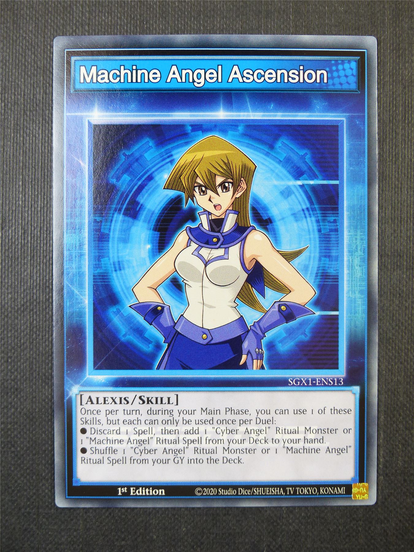 Machine Angel Ascension SGX1 - 1st ed Yugioh Card #9S4