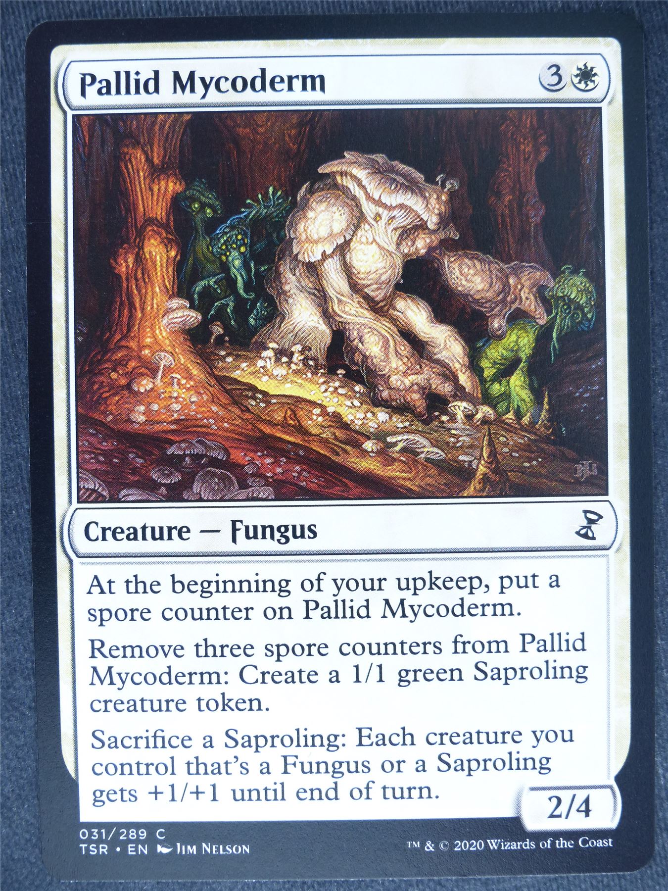 Pallid Mycoderm - Remastered - Mtg Magic Cards #XH