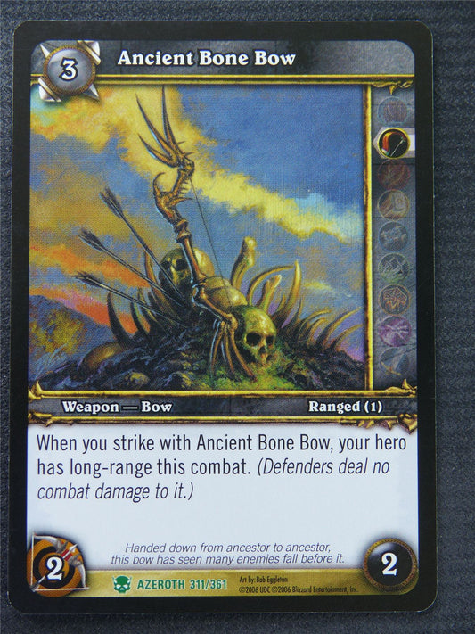 Ancient Bone Bow - Uncommon - World Of Warcraft #1EU