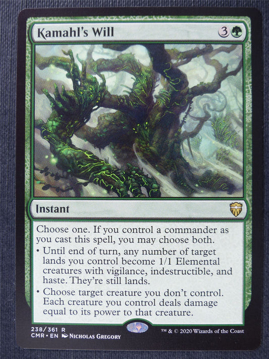 Kamahl's Will - Mtg Card #2QE