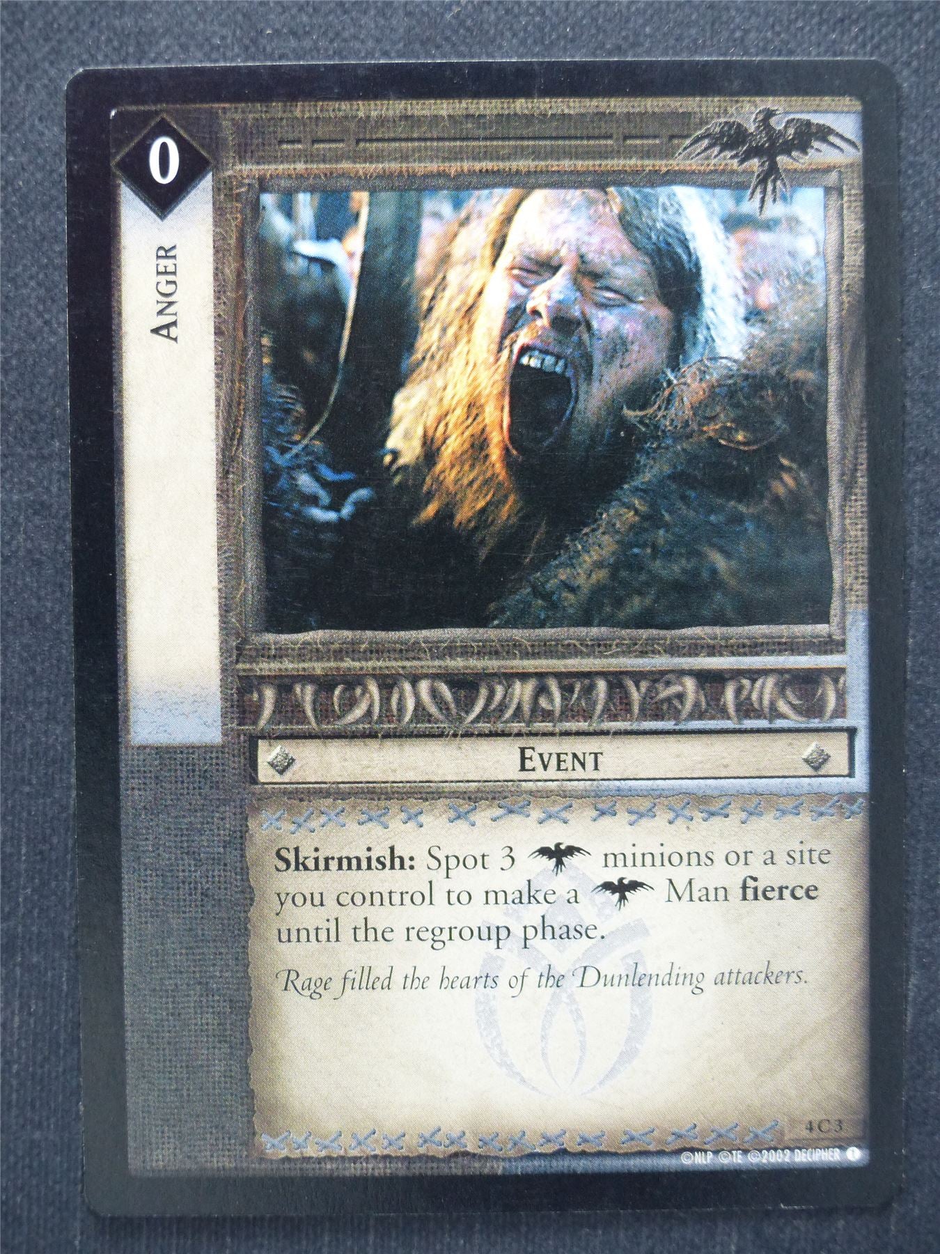 Anger 4 C 3 - LotR Cards #PS