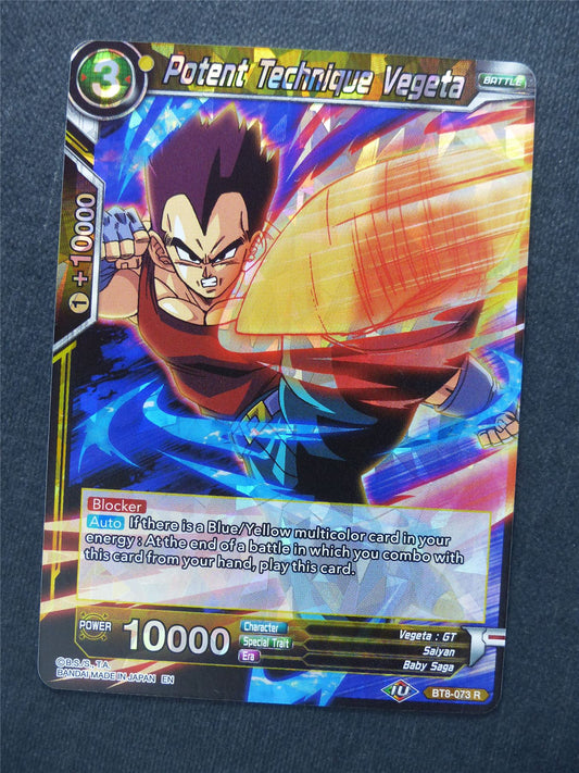 Potent Technique Vegeta - Dragon Ball Super Cards #117