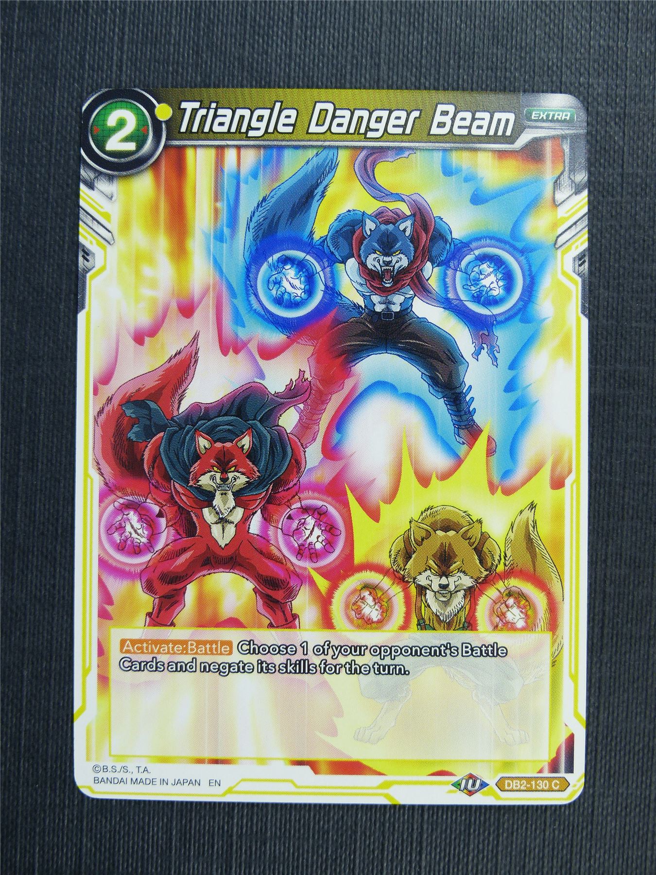 Triangle Danger Beam - DB2 Dragon Ball Super Card