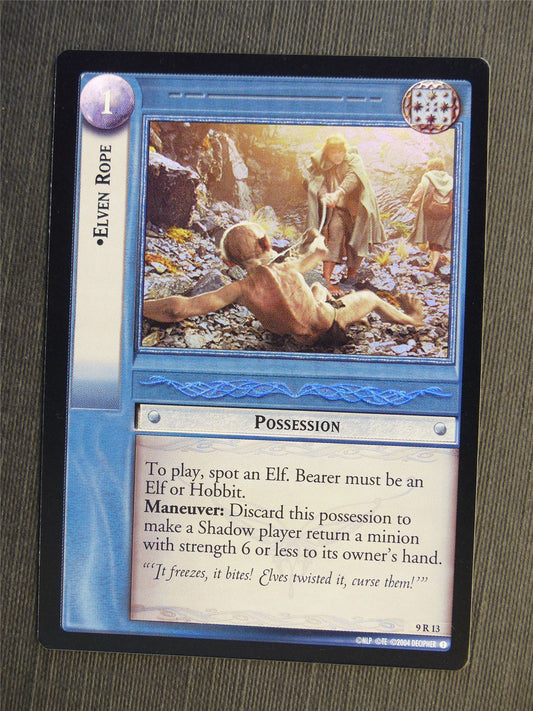 Elven Rope 9 R 13 Foil - LotR Cards #66J