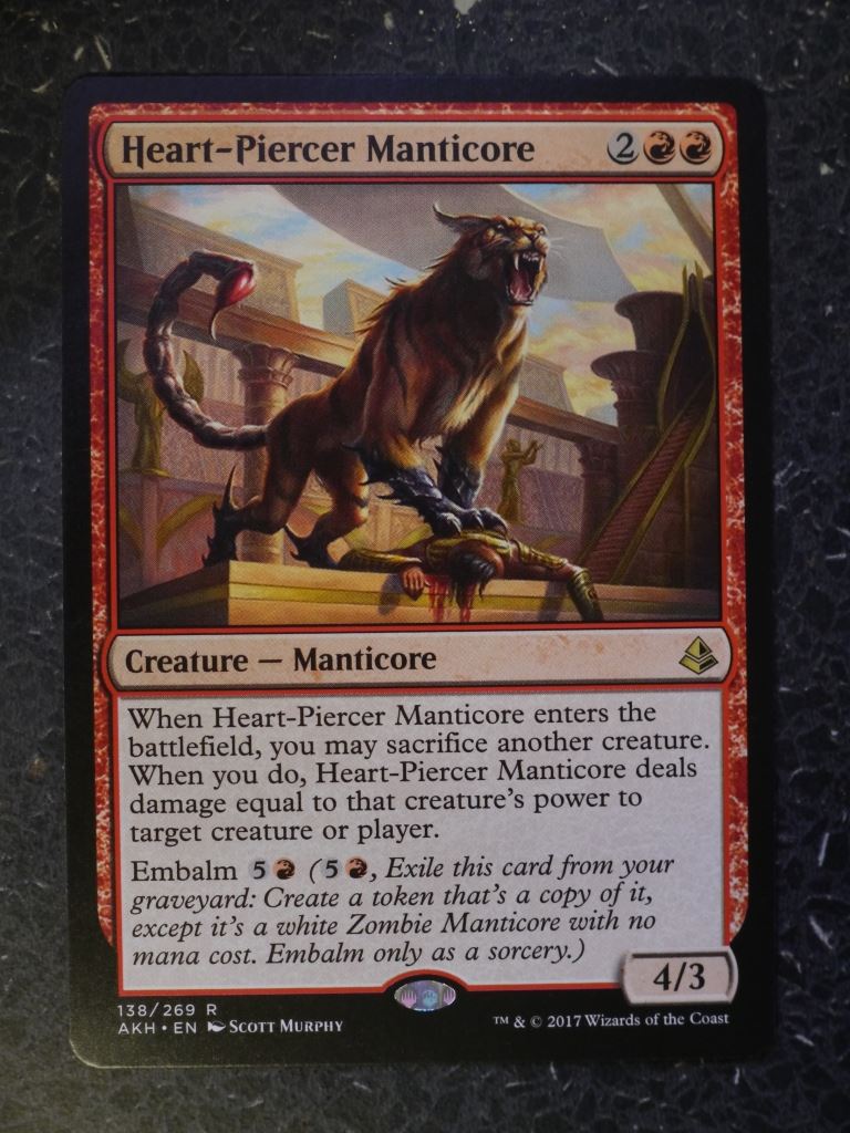 MTG Cards: HEART-PIERCER MANTICORE # 10A29