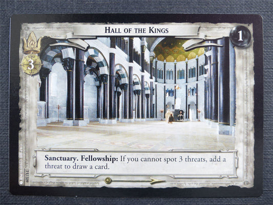 Hall of the Kings 7 U 339 - LotR Cards #2Y7