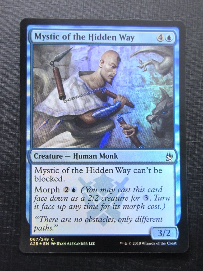 Mystic of ther Hidden Way Foil - Masters 25 - Mtg Card # 9J93