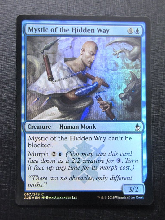 Mystic of ther Hidden Way Foil - Masters 25 - Mtg Card # 9J93
