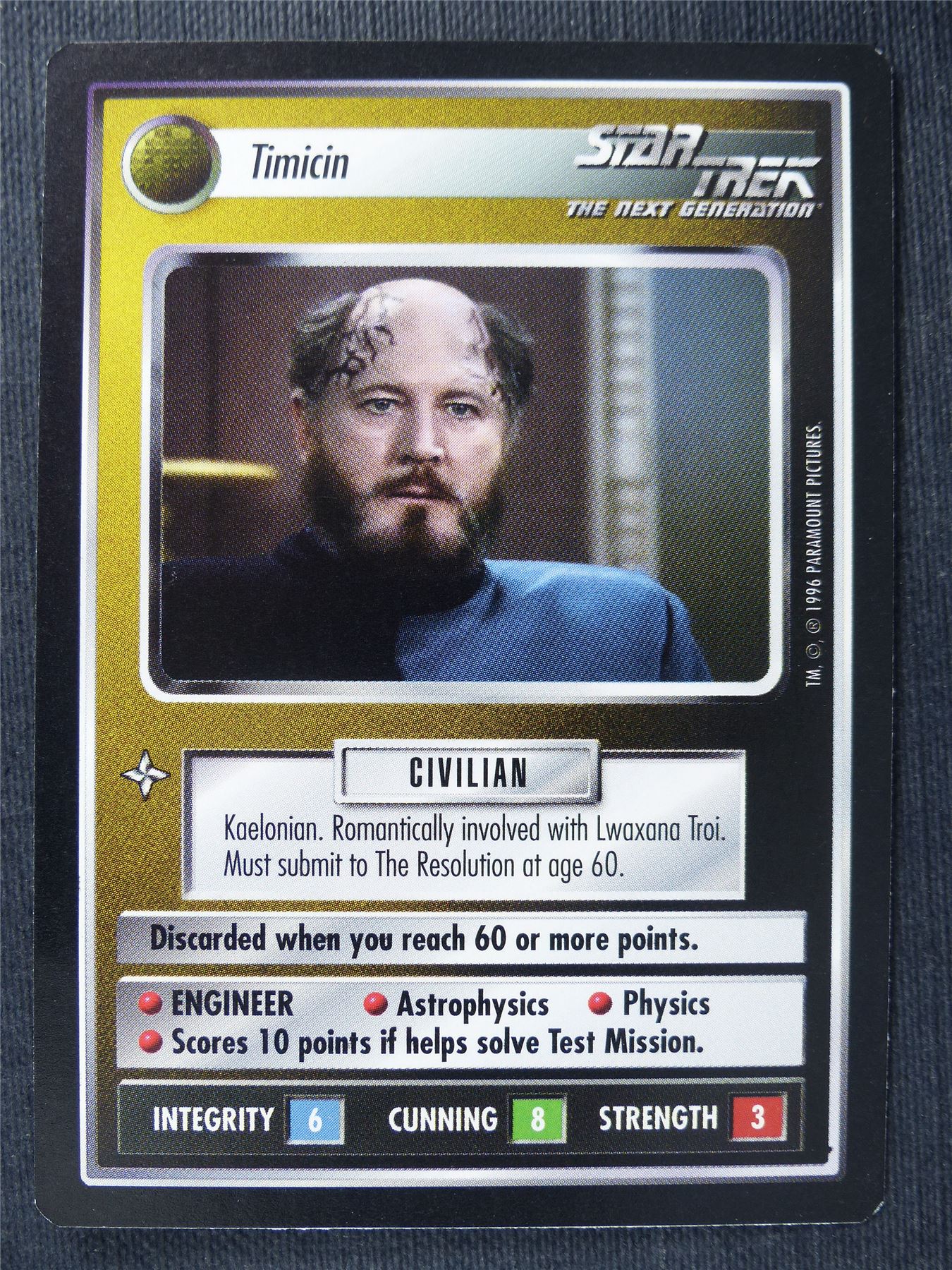 Timicin - NG - Star Trek Cards #15O