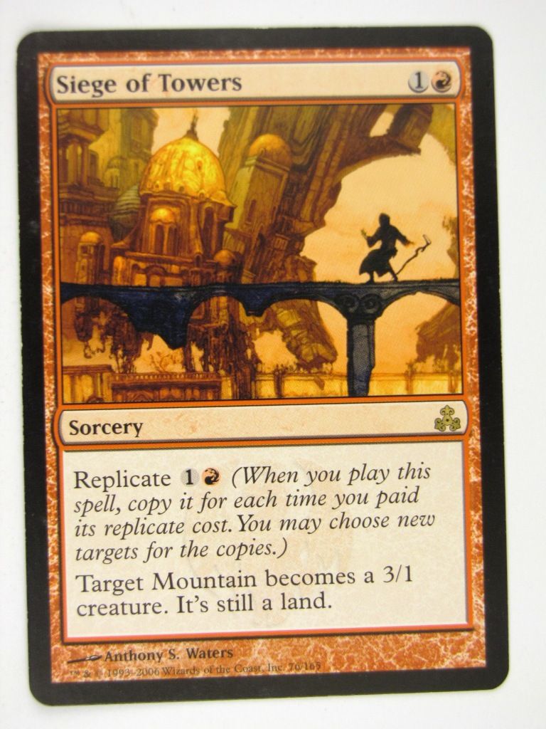 Mtg - SIEGE OF TOWERS - Played Rare