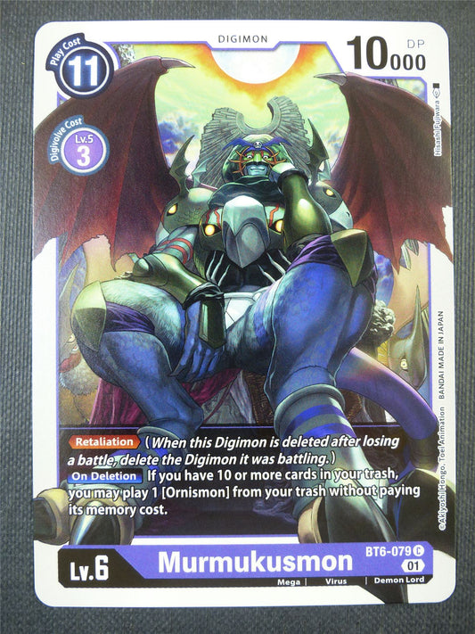 Murmukusmon BT6-079 C - Digimon Card #615