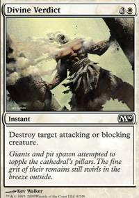 Mtg Magic Card: M10 : Divine Verdict