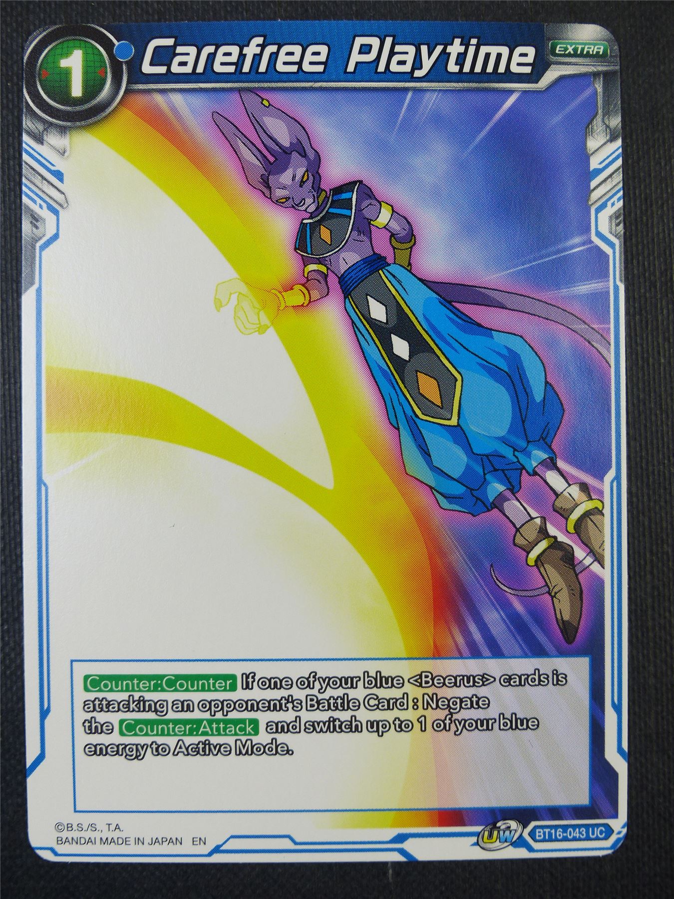 Carefree Playtime - Dragon Ball Super Card #7YI